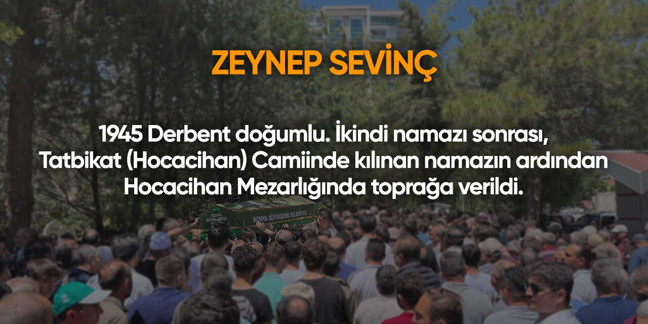 Konya'da bugün vefat edenler | 4 Şubat 2026 5